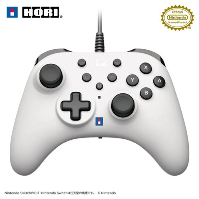 HORI Switch 2 有線控制器 - TURBO (白色)